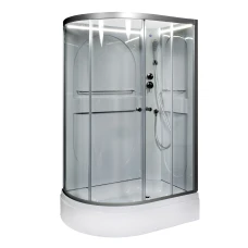 Душевая кабина Deto L 520 R N 120х80 с LED подсветкой